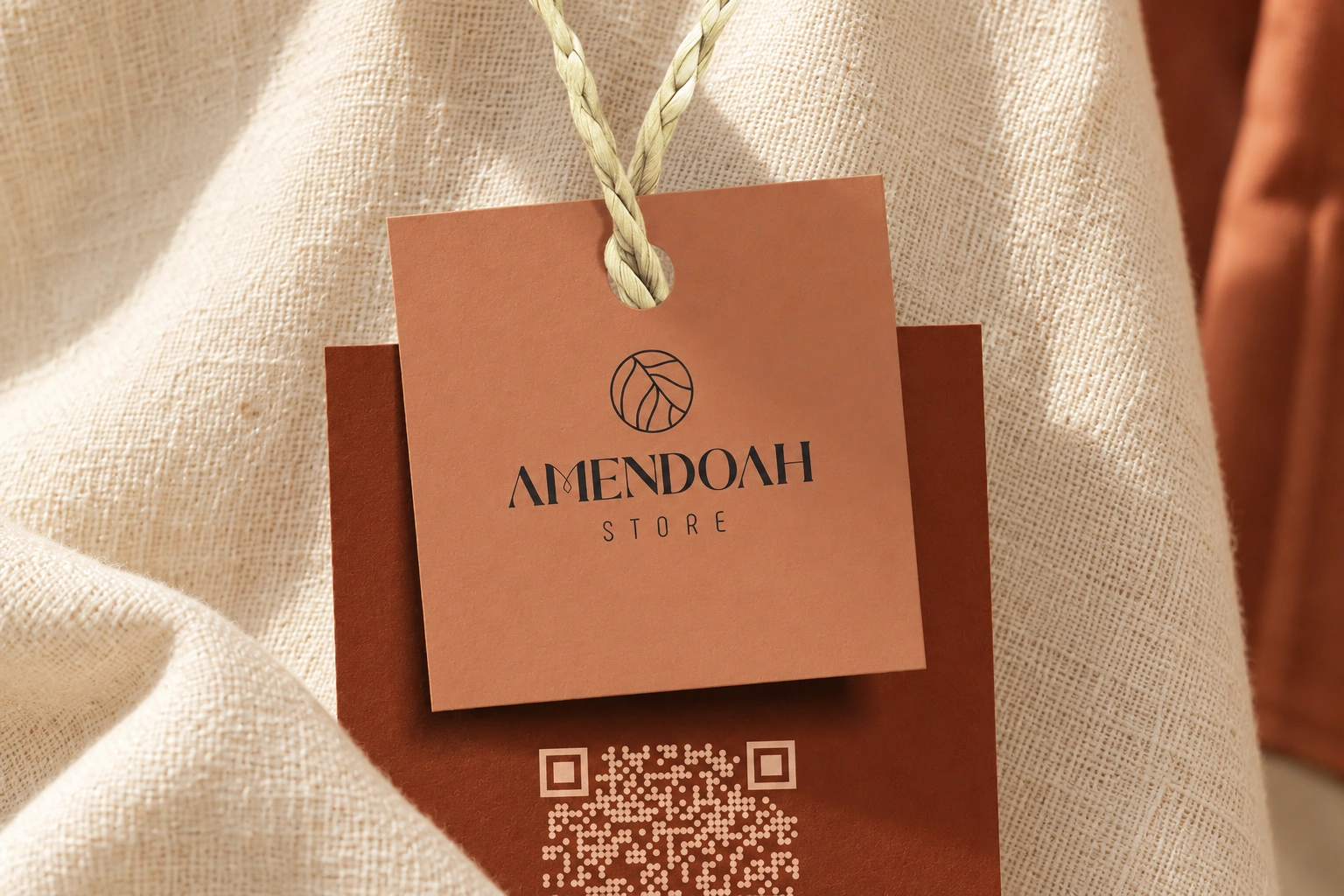Capa original do projeto de identidade visual Amendoah.