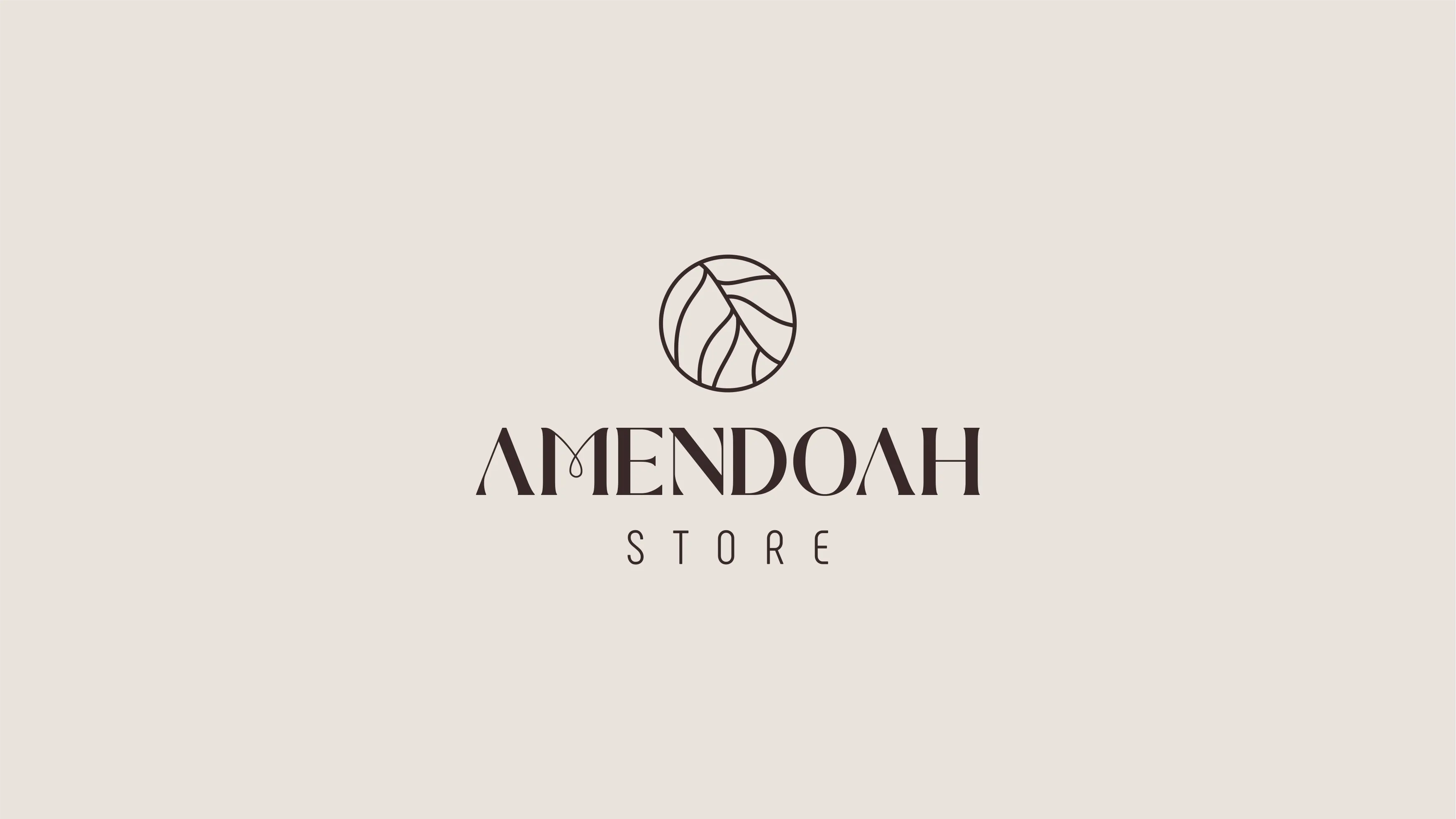 Logotipo principal da Amendoah.
