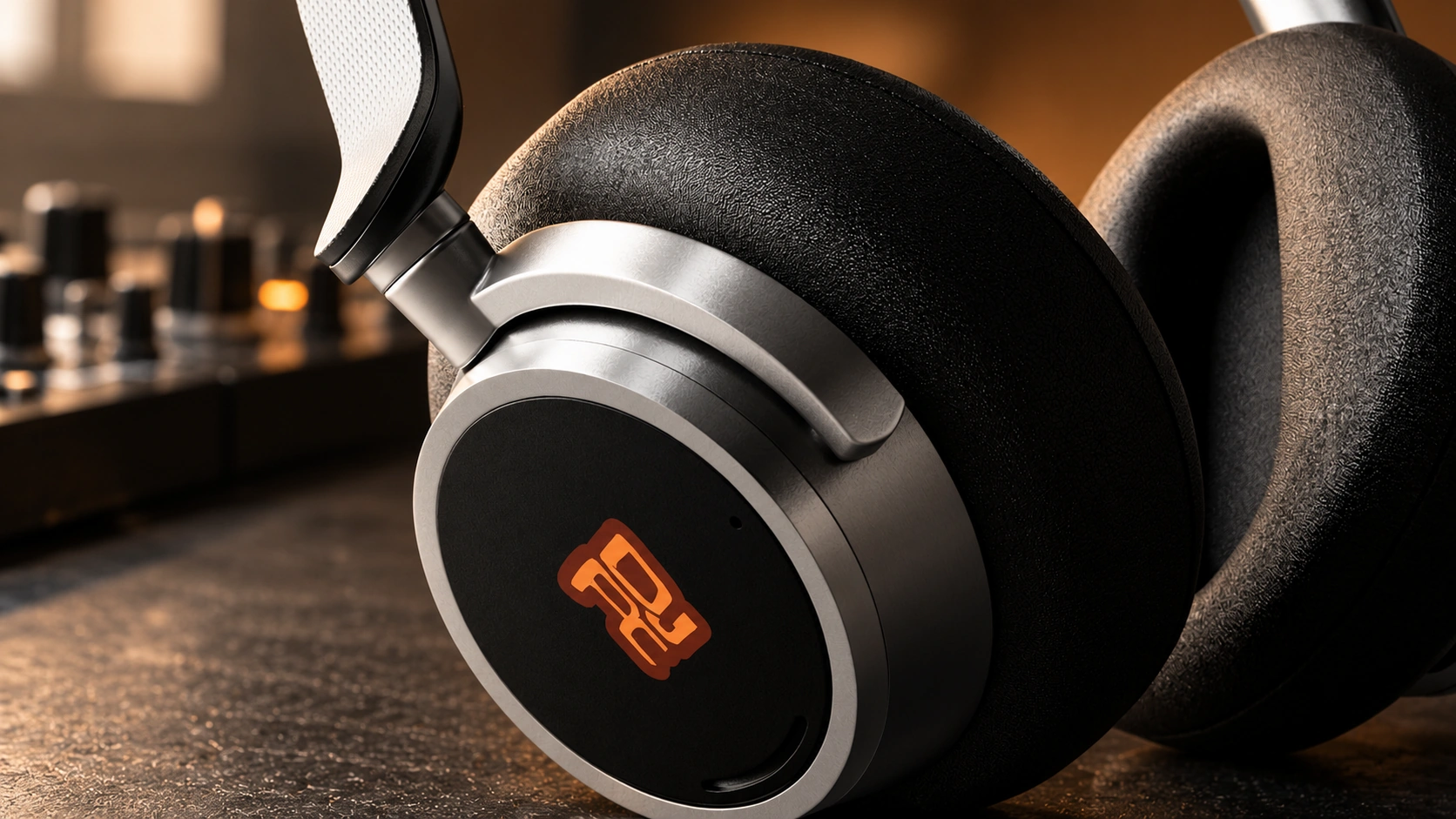 Mockup da identidade visual DJ PC.